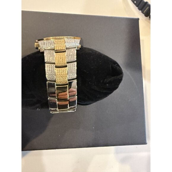 Jbw Men's Jet Setter Diamond Stainless Steel Watch - Pre-Owned - Picture 2 of 7